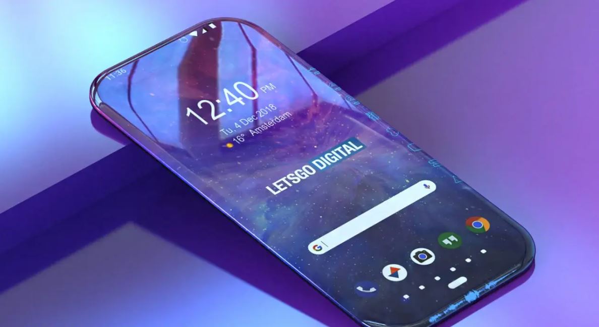 Samsung produces a completely bezel-less screen