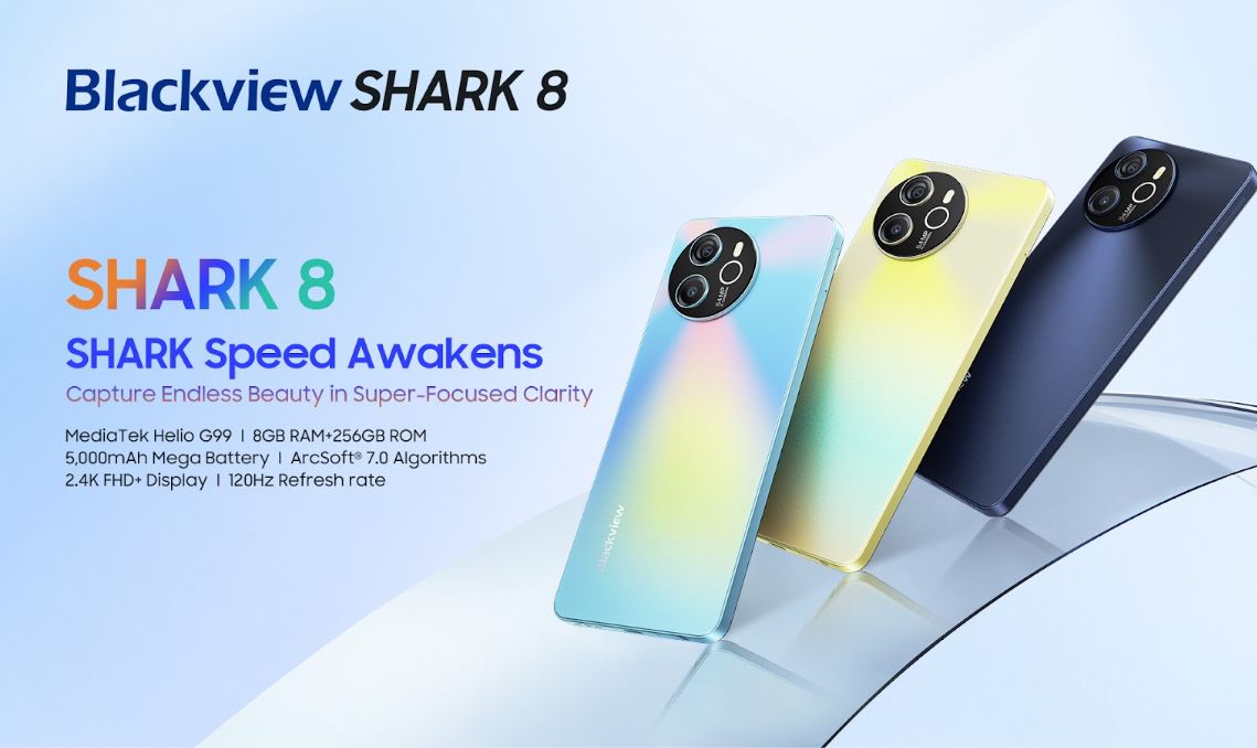 Lanzamiento de Blackview SHARK 8: pantalla de 120 Hz, hardware económico y cámara de 64 MP