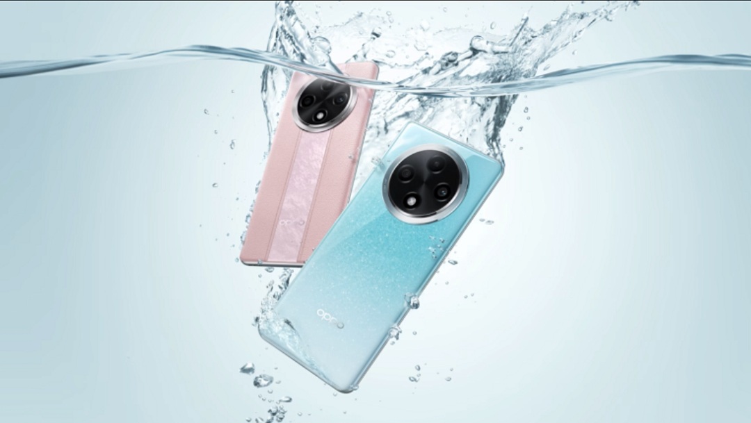 The Oppo A3 Pro phone is IP69 water resistant