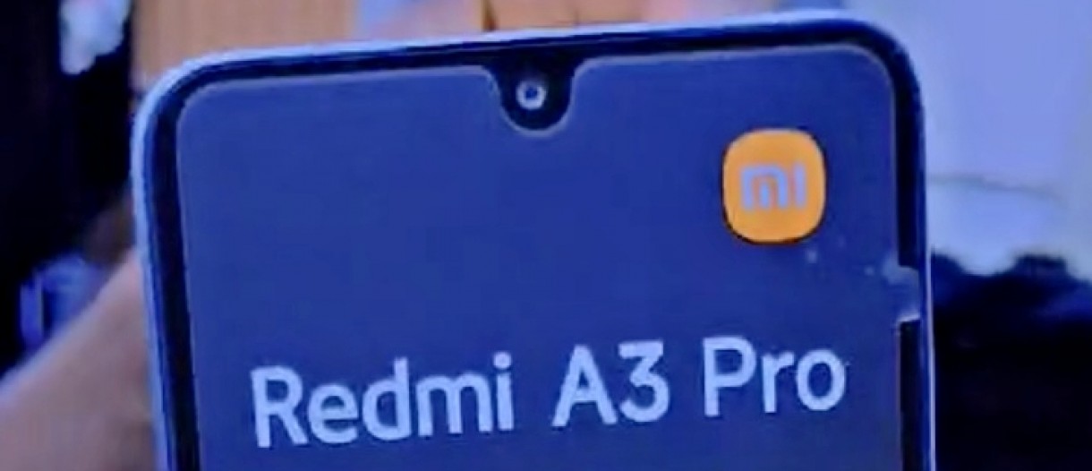 The Redmi A3 Pro appeared out of nowhere