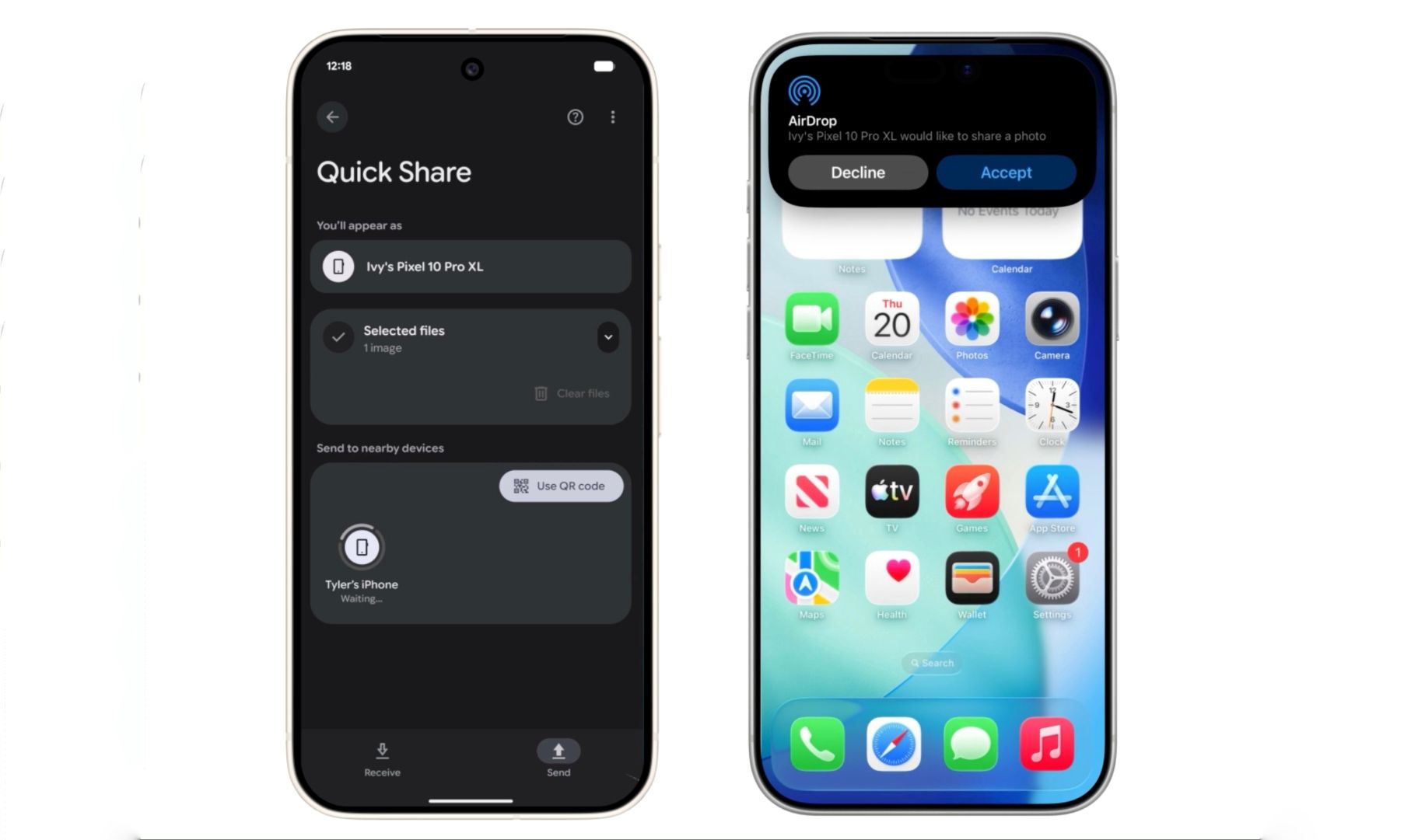 Végre megoldották az egyszerű fájlküldést Android és iOS eszközök között