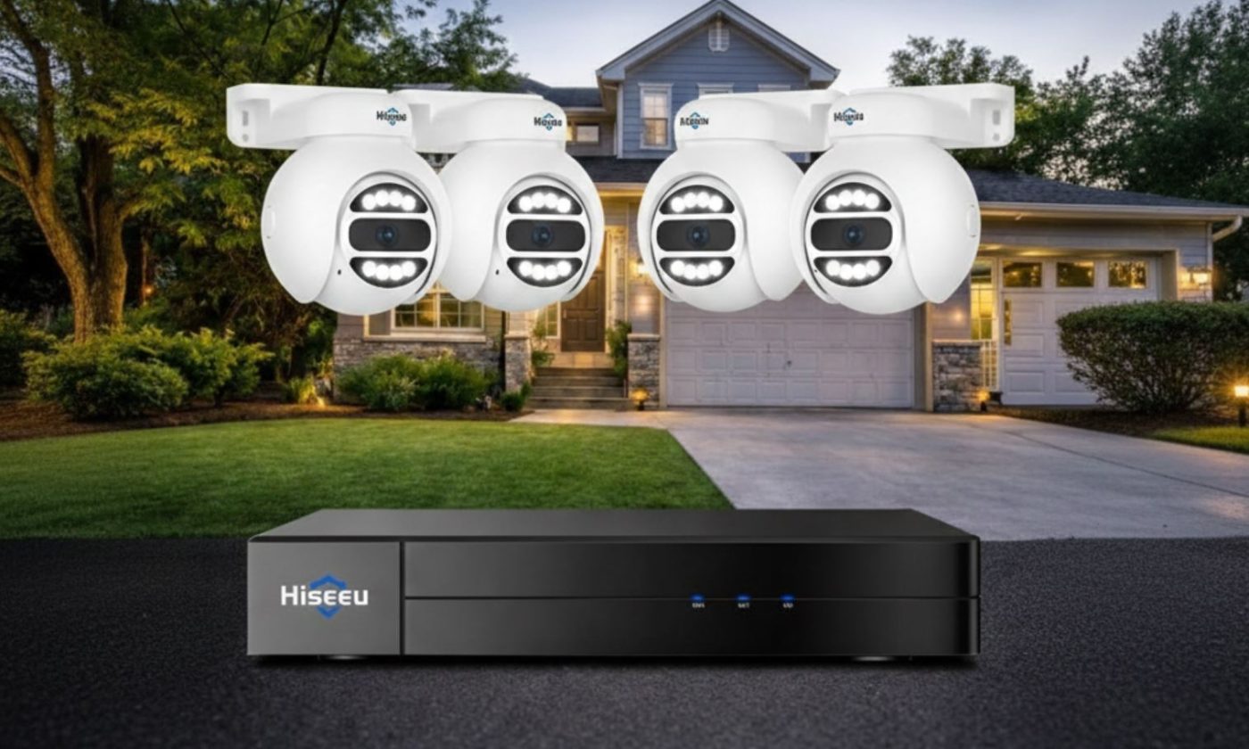 Teljes körű védelem okosan – Itt a Hiseeu AI-követéssel ellátott kamerarendszere
