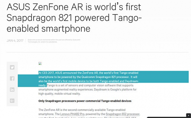 asus-accidentally-releases-a-press-release-about-the-zenfone-ar-two-days-before-it-is-to-be-introduced