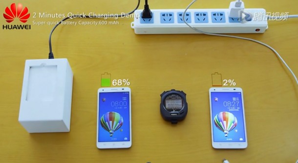 Huawei-quick-chargiing-demo