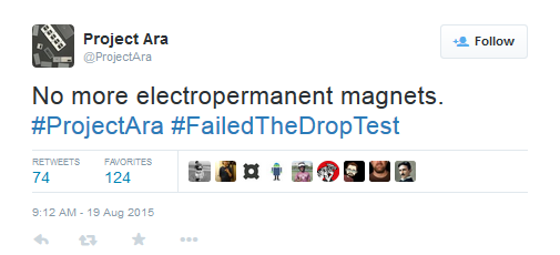 Project Ara drop test