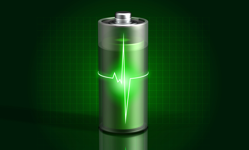 glowing-green-battery-charging