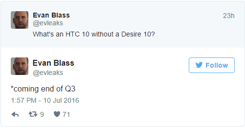 htc desire 10