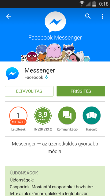 messenger-1-milliard-letoltes