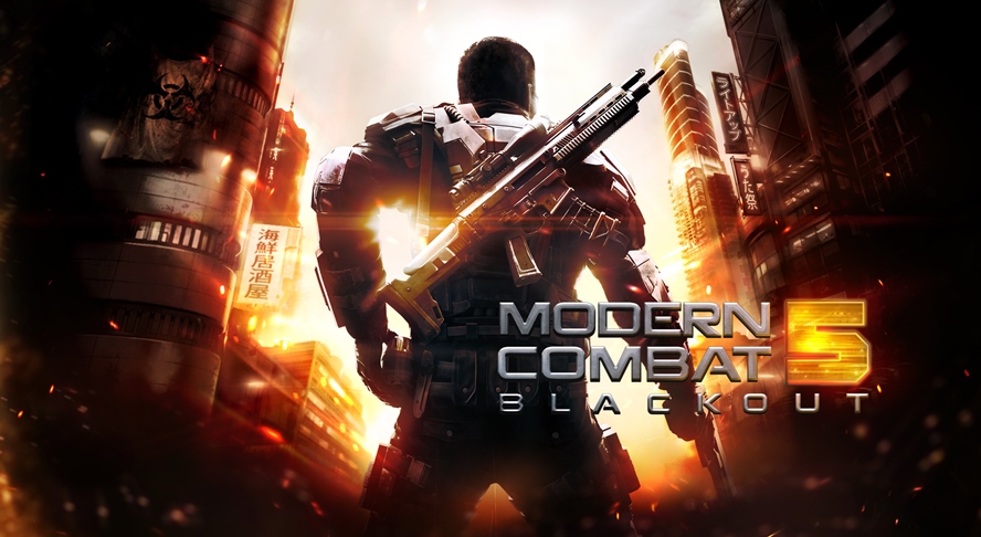 modern combat 5: blackout android games